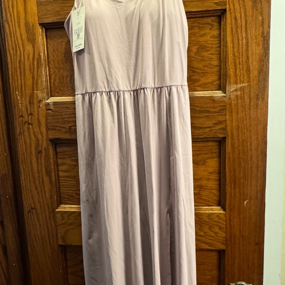 HALARA Soft Purple Sleeveless Dress